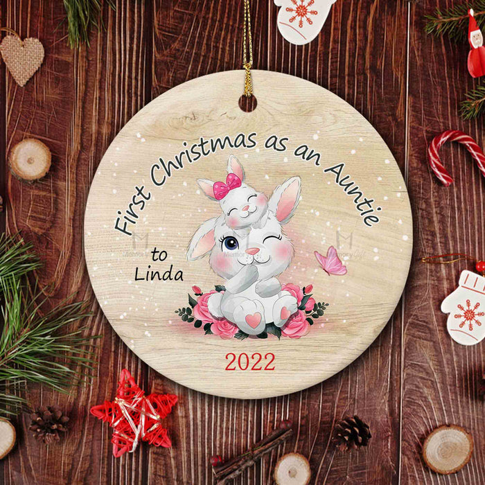 baby's first christmas personalized ornament