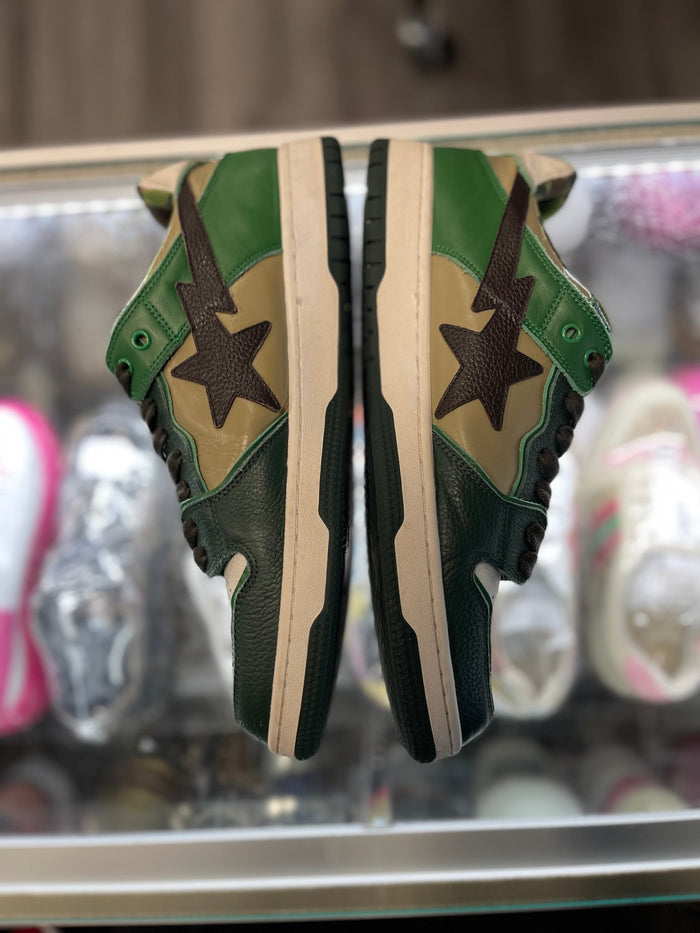 Bape Sta Sk8 "Green Camo"