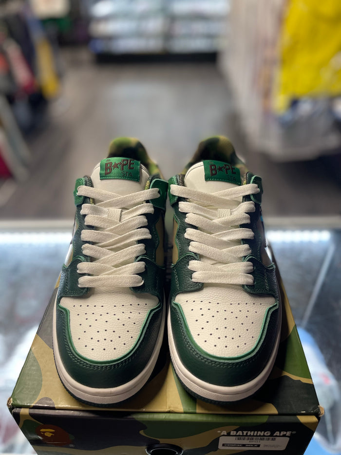 Bape Sta Sk8 "Green Camo"