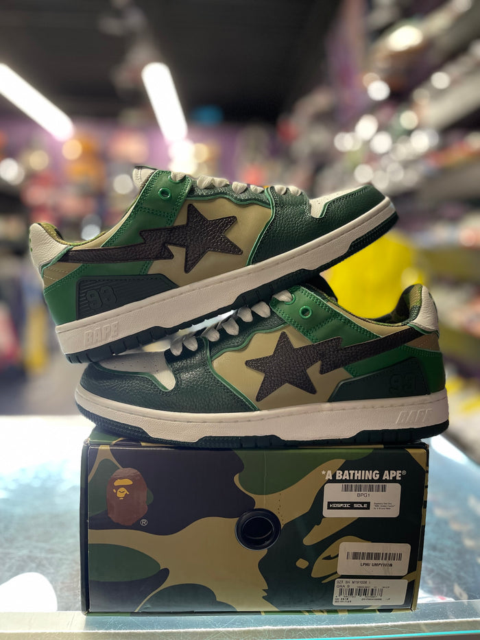 Bape Sta Sk8 "Green Camo"