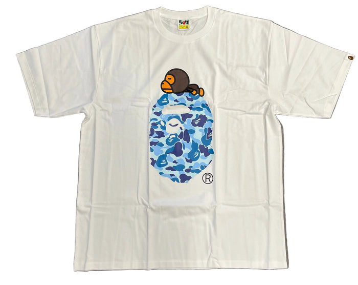 Bape Tee Milo Blue Camo