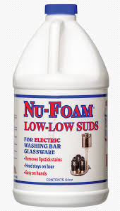 BAR GLASS WASH / LOW SUD / GALLON (4/CS) [BGW]