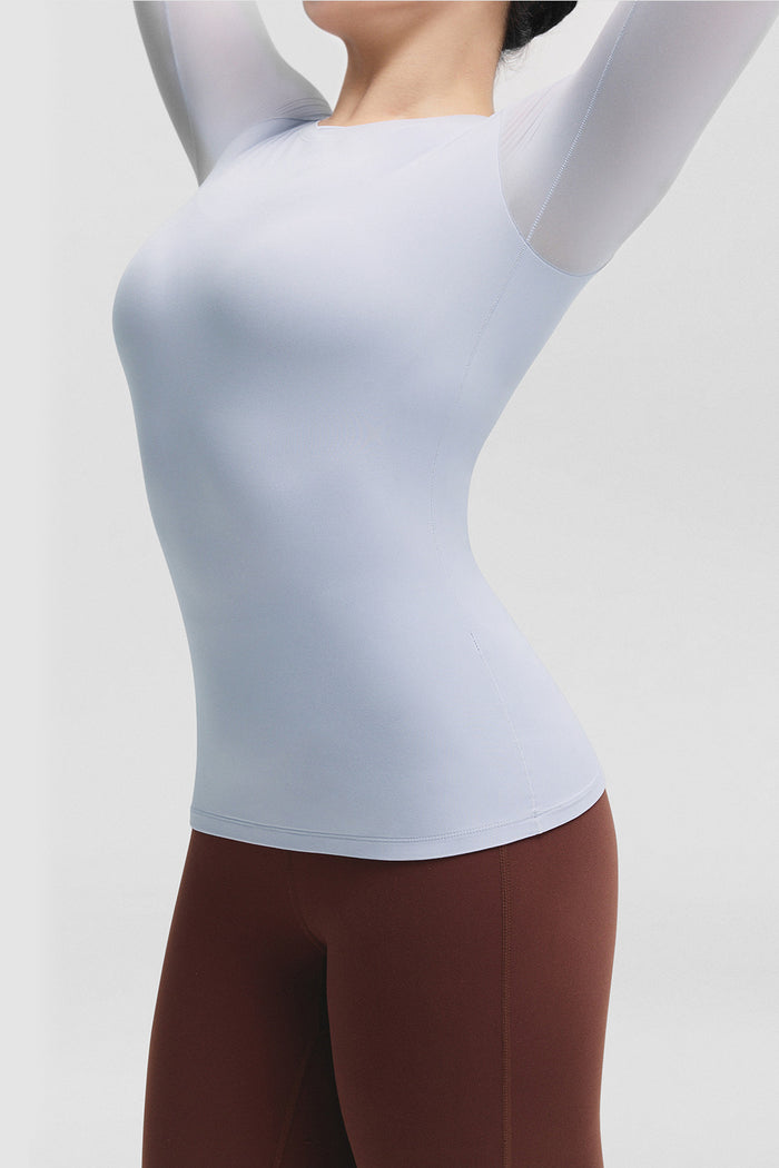 beneunder bareform womens seamless sports shaping top #color_lavender