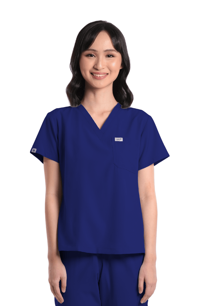 Basicflex® Custom Fit V-Neck Women Scrub Top