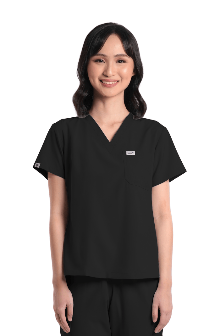Basicflex® Custom Fit V-Neck Women Scrub Top