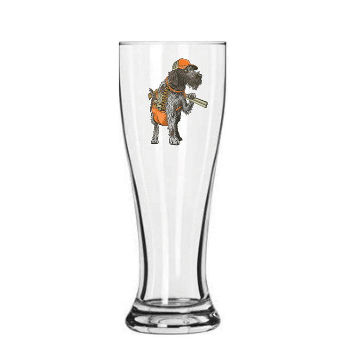 Bearded Bird Dog Pilsner Glass