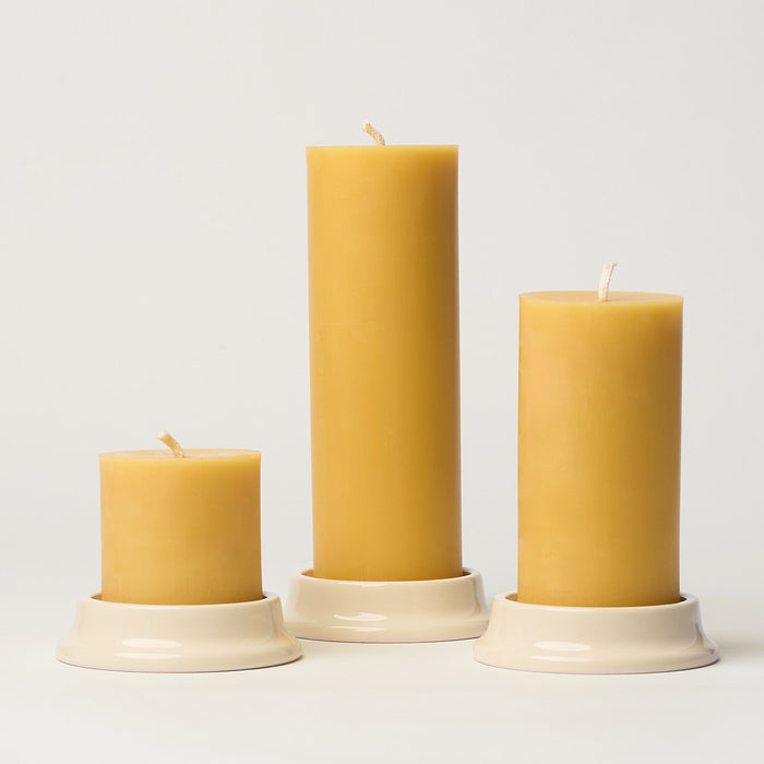 Beeswax Pillar Candle