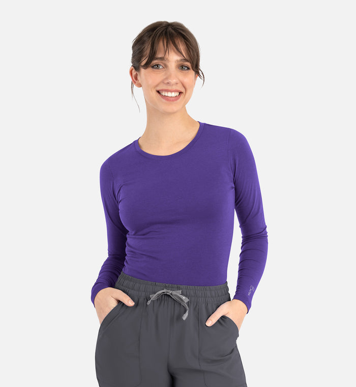 Bestee Basic Long Sleeve Underscrub Tee