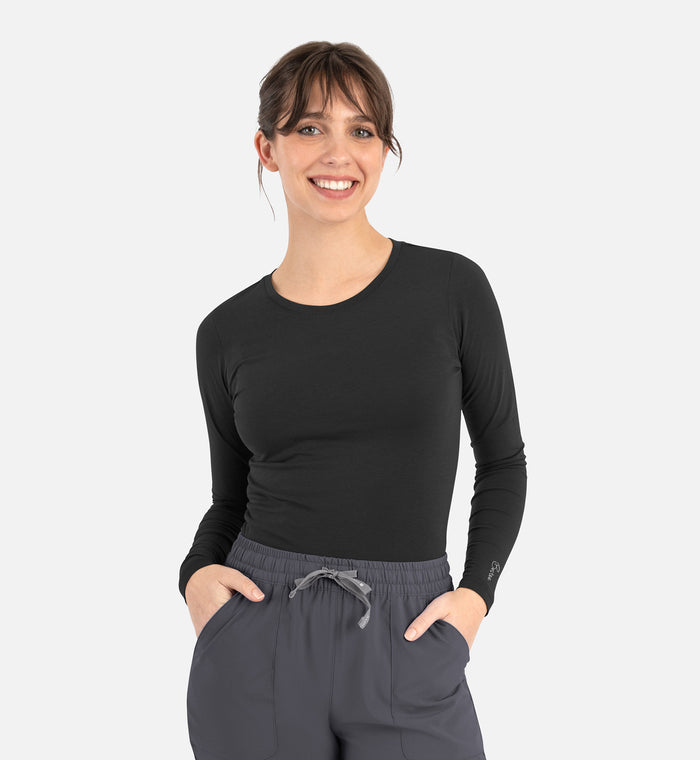 Bestee Basic Long Sleeve Underscrub Tee