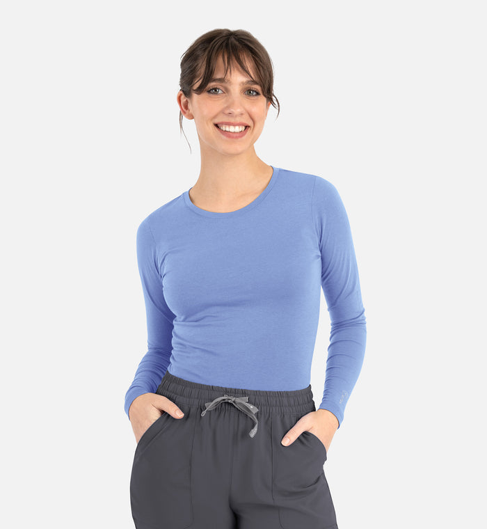 Bestee Basic Long Sleeve Underscrub Tee
