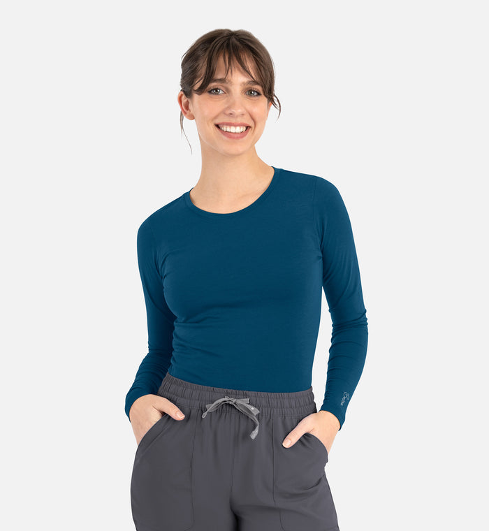 Bestee Basic Long Sleeve Underscrub Tee