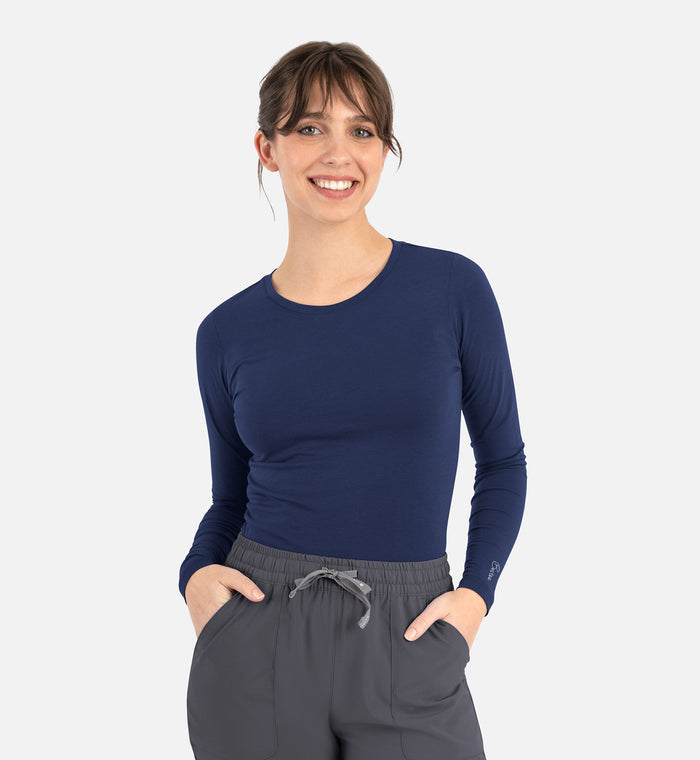 Bestee Basic Long Sleeve Underscrub Tee