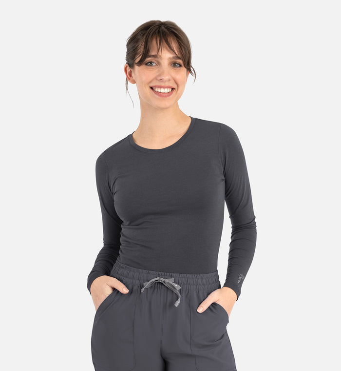 Bestee Basic Long Sleeve Underscrub Tee