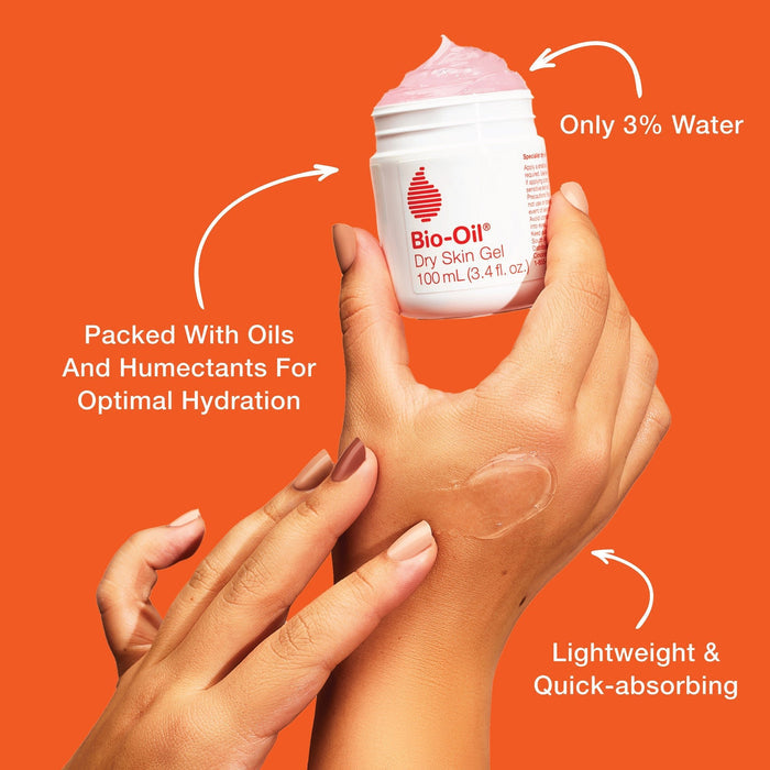 Bio - Oil Dry Skin Gel 50ml جل بيو - أويل للبشرة الجافة - Princess Cosmetics Qatar