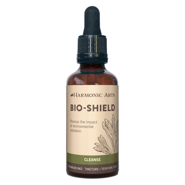 Dropper Bottle of Harmonic Arts Bio-Shield Tincture 50 Milliliters