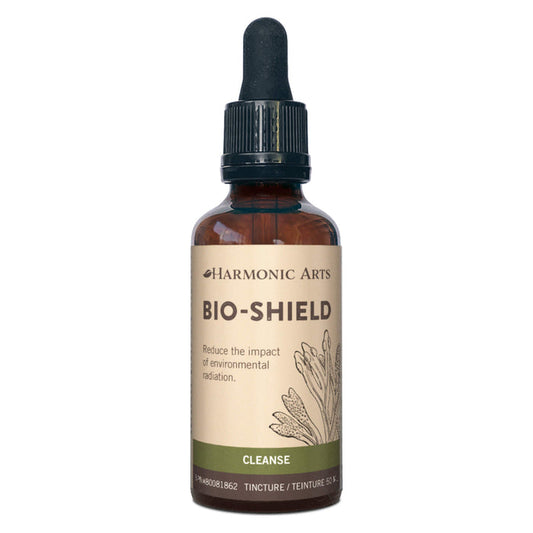 Dropper Bottle of Harmonic Arts Bio-Shield Tincture 50 Milliliters
