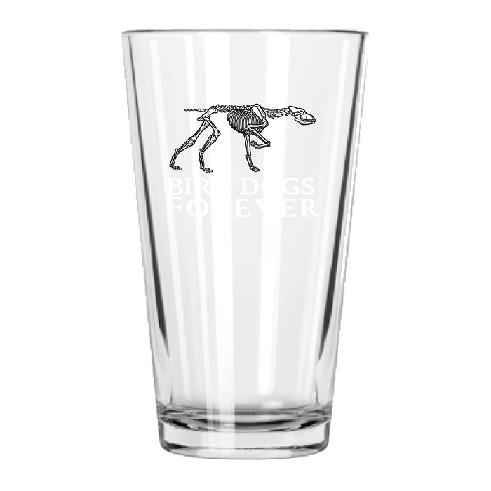 Bird Dogs Forever Pint Glass