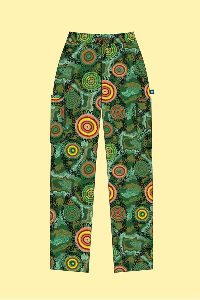 Birthing Grounds - Unisex Printed Scrub Pants