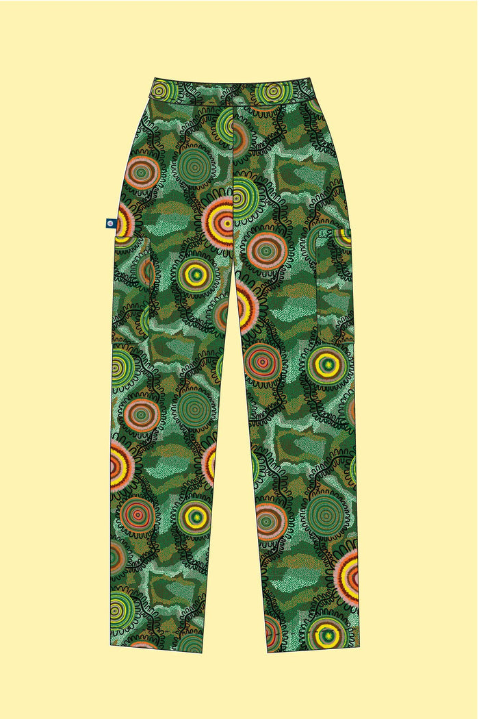 Birthing Grounds - Unisex Printed Scrub Pants