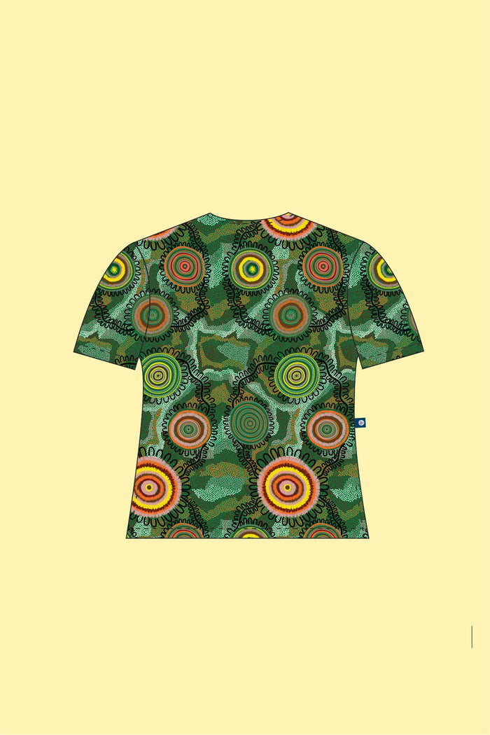 Birthing Grounds - Women's Premium Printed Scrub Top