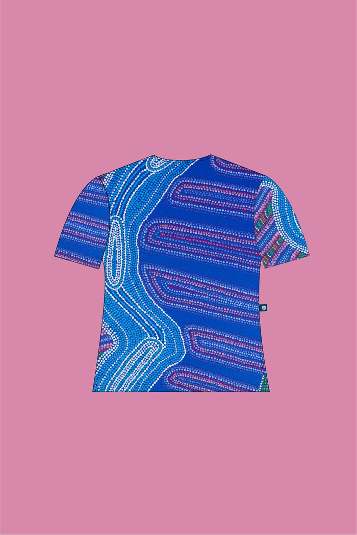 Birthing Site - Womens Printed Scrub Top