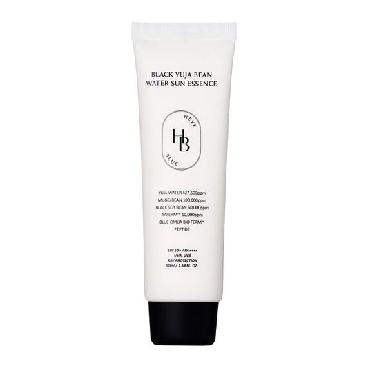 BLACK YUJA BEAN WATER SUN ESSENCE - Protectie Solara Cu Efect de Hidratare si Iluminare - skinseen.ro