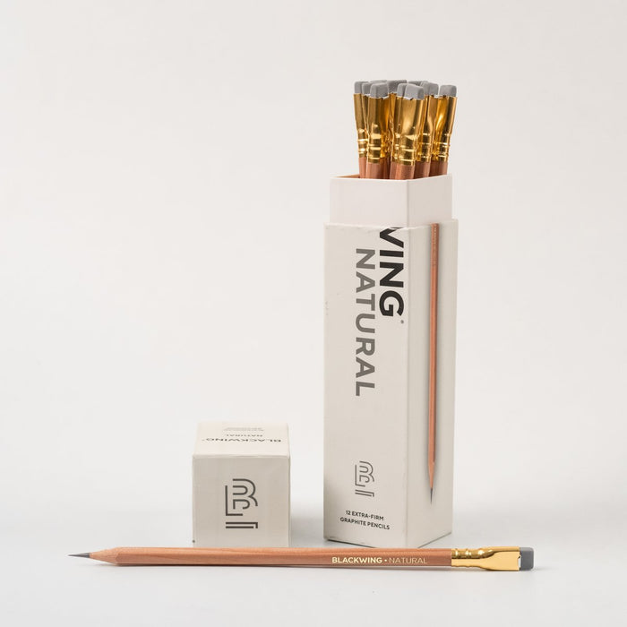 BLACKWING PENCIL - NATURAL (BOX OF 12)