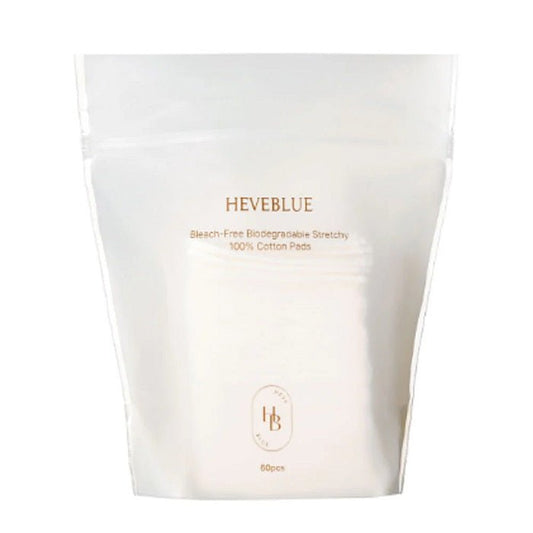 BLEACH - FREE BIODEGRADABLE STRETCHY 100% COTTON PADS - Dischete Din Bumbac 100% Natural - skinseen.ro