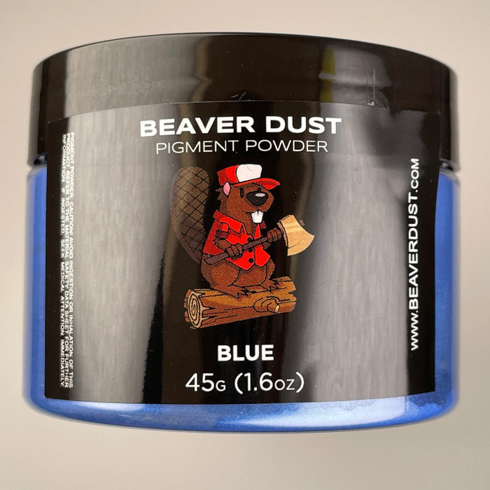 Blue Beaver Dust Mica Pigments
