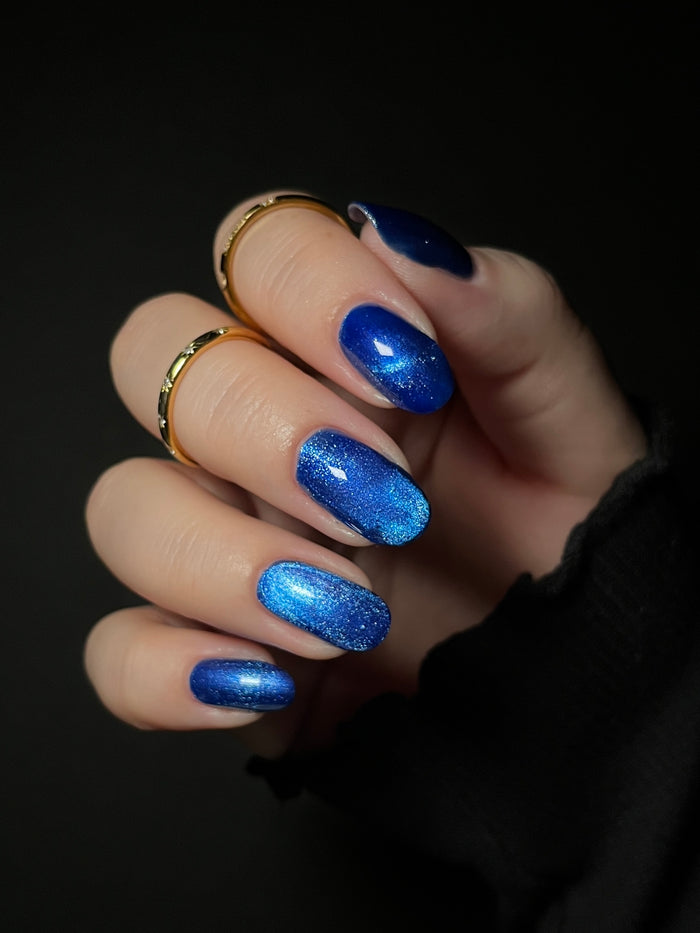 Blue Glass Ornament