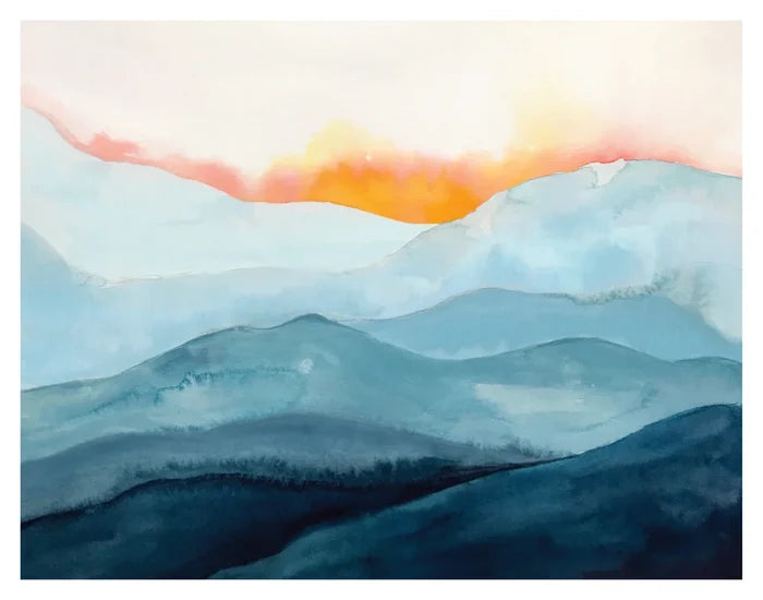 Blue Hills Greeting Card