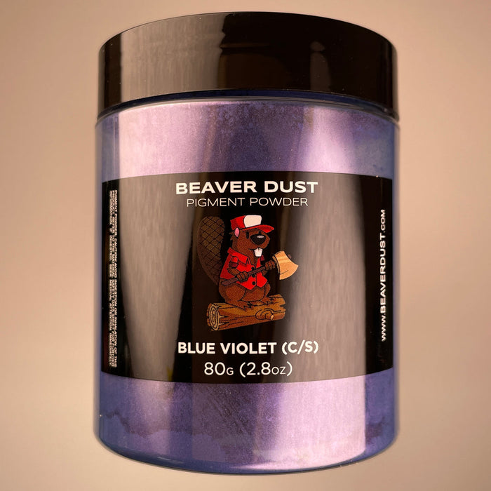 Blue Violet (Color Shift) Beaver Dust Mica Pigments