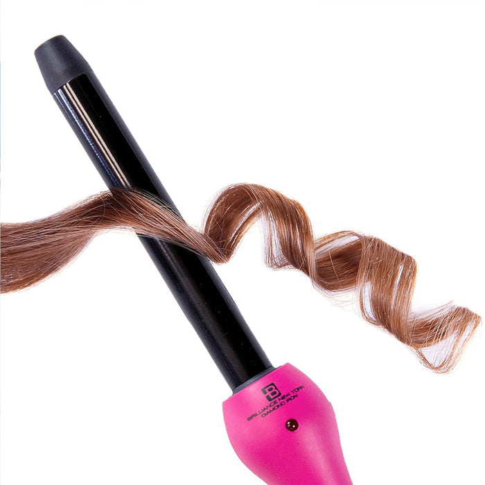 BNY Limited Edition Volume Setter Diamond Infused 1" Curling Wand Iron - ikatehouse