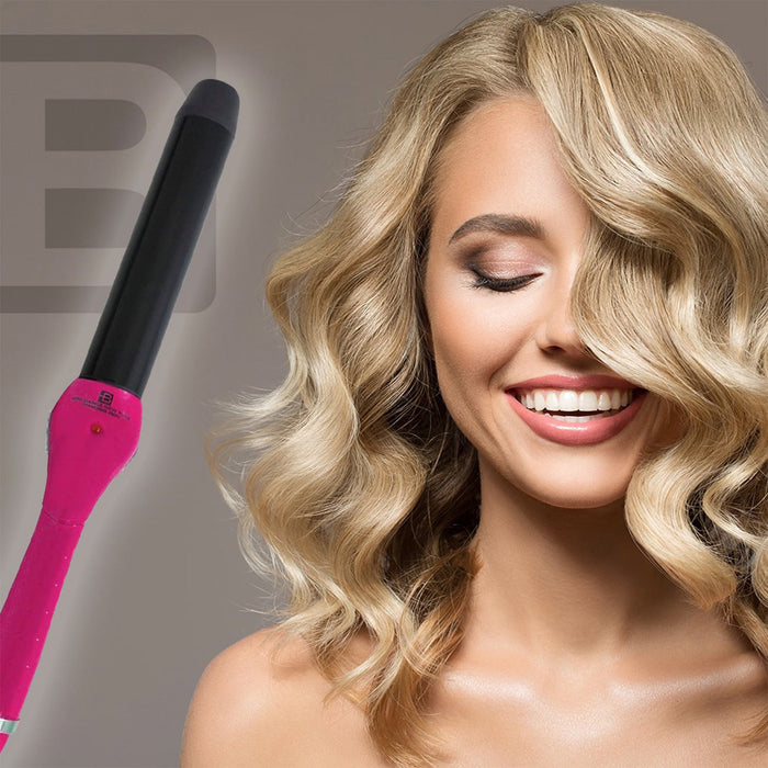 BNY Limited Edition Volume Setter Diamond Infused 1" Curling Wand Iron - ikatehouse