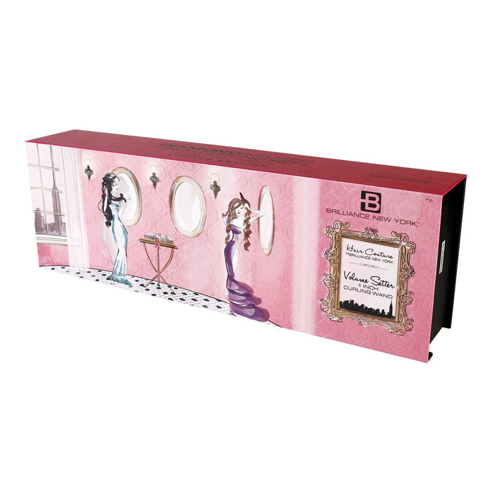 BNY Limited Edition Volume Setter Diamond Infused 1" Curling Wand Iron - ikatehouse