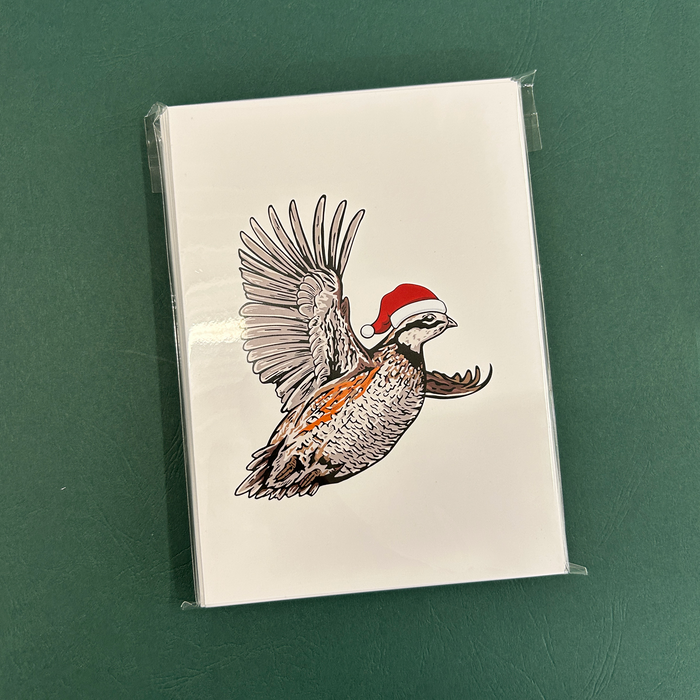 Bobwhite Quail Christmas Cards - Set of 12