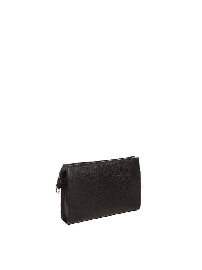 GIANNI CHIARINI borsa a mano pelle nera 18290 GRNCRV-001