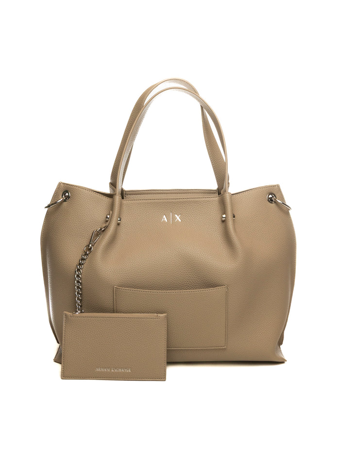 ARMANI EXCHANGE borsa a spalla beige XW001211 AF15625-U6223