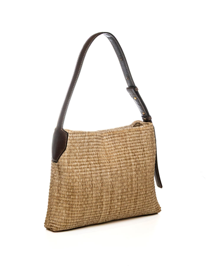 DI LORENZO borsa a spalla carmen beige CARMEN RAFFIA-BEIGE