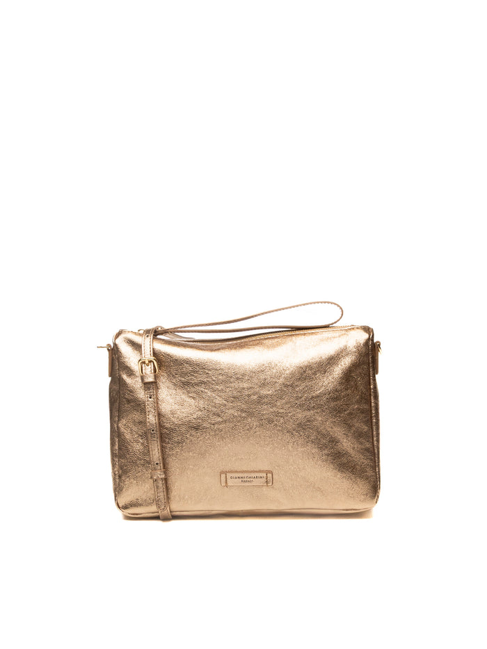 GIANNI CHIARINI borsa a spalla nora pouch platino 10225 NORA POUCH-6083