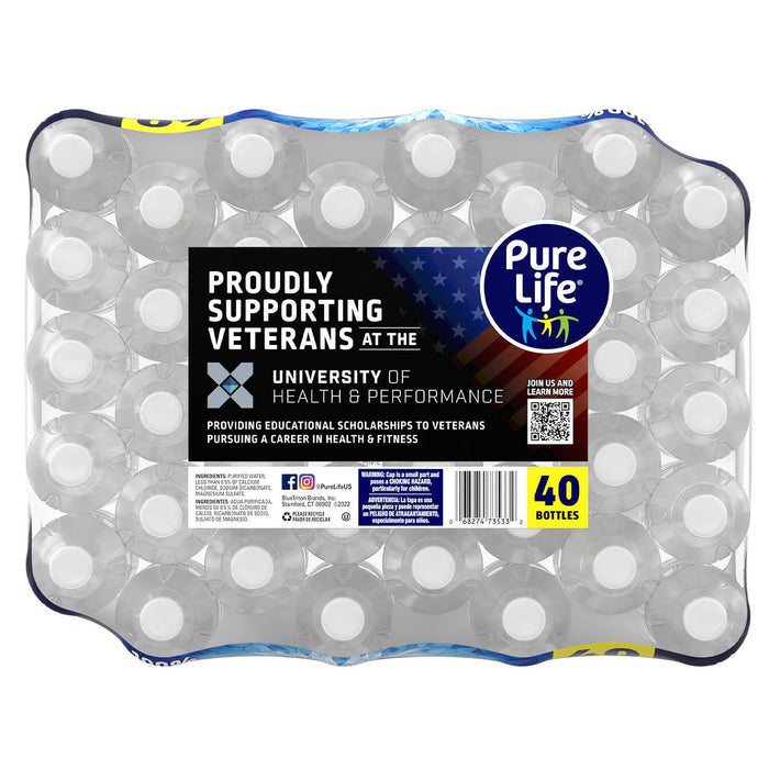 BOTTLED WATER / 16.9 OZ / 40 PACK (CASE)