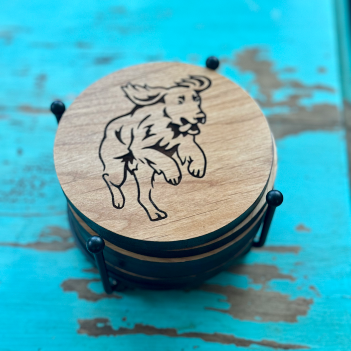 Boykin Spaniel Coaster Set