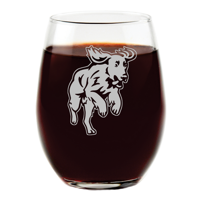 Boykin Spaniel Stemless Wine Glass