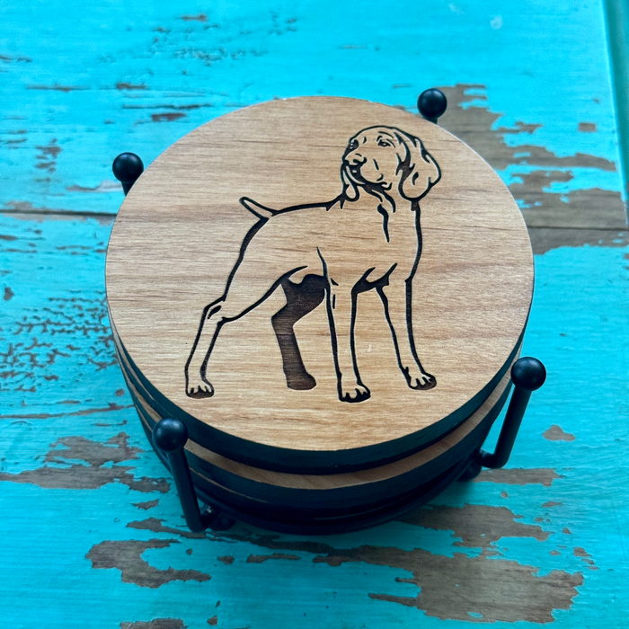 Bracco Italiano Coaster Set