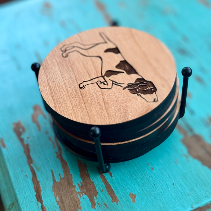 Bracco Italiano Coaster Set