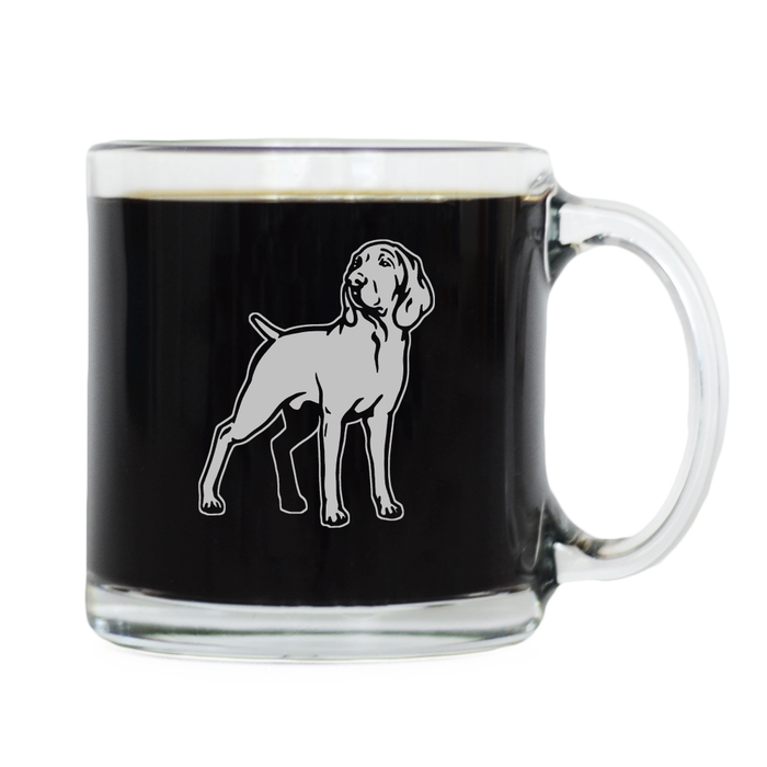 Bracco Italiano Glass Coffee Mug