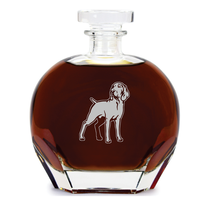 Bracco Italiano Whiskey Decanter
