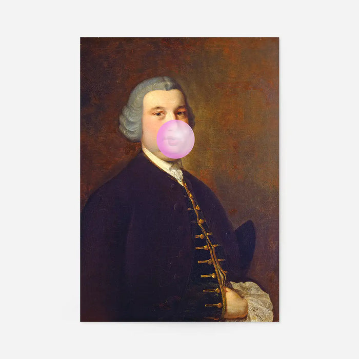 Bubblegum Gent Print