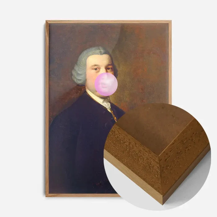 21x30cm | 8¼ x 11¾in / Oak Wood Frame