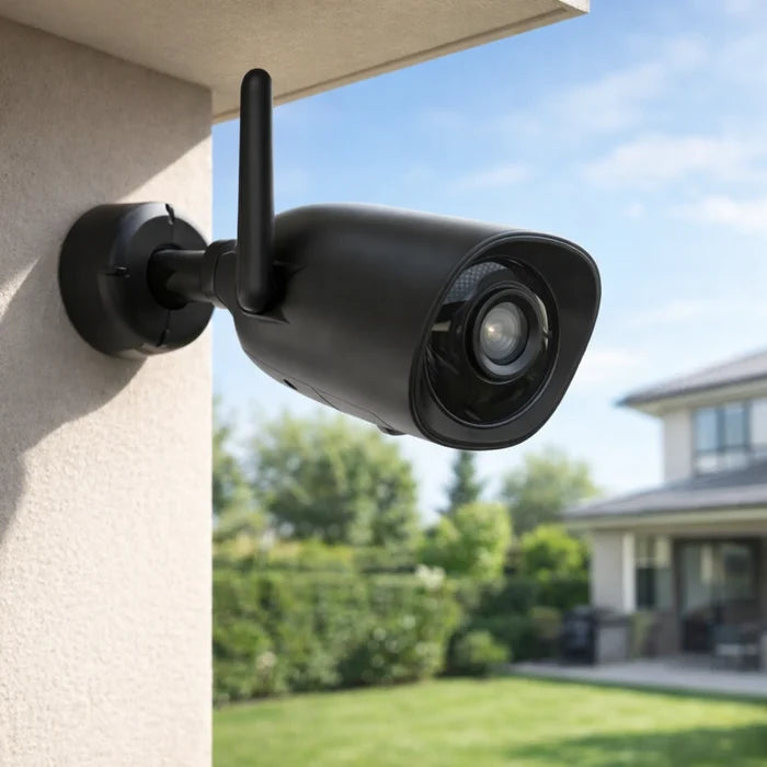 Calex Smart Security Set Outdoor Camera Black